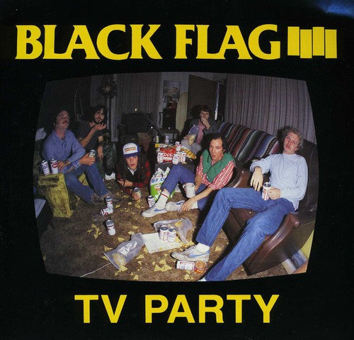 the album cover for Black Flag - TV Party