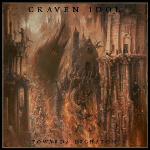 the album cover for Craven Idol - Towards Eschaton