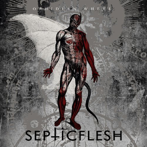 the album cover for Septicflesh - Ophidian Wheel