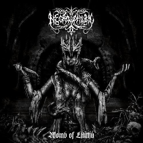 the album cover for Necrophobic - Womb of Lilithu