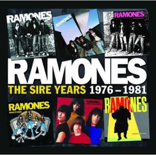 the album cover for Ramones - The Sire Years 1976-1981