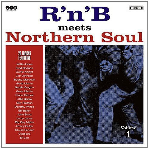the album cover for Rnb Meets Northern Soul - R'N'B Meets Northern Soul