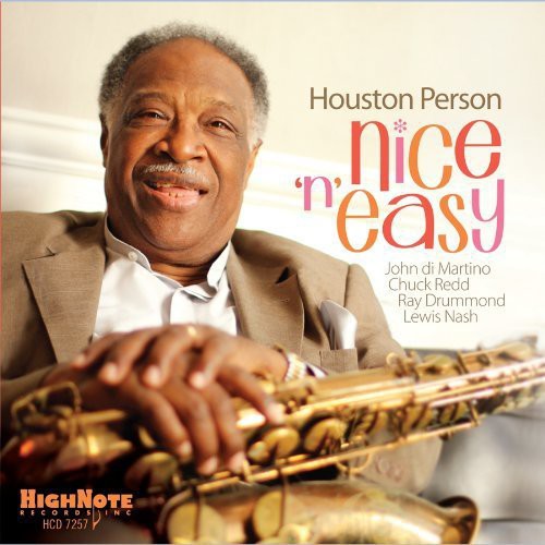 the album cover for Houston Person - Nice N Easy