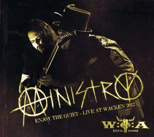 the album cover for Ministry - Enjoy The Quiet-Live At Wacken