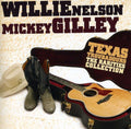 the album cover for Mickey Gilley & Willie Nelson - Texas Troubadours: The Rarities Collection