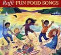 the album cover for Raffi - Fun Food Songs