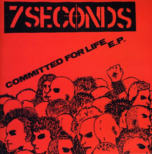 the album cover for 7seconds - Committed for Life