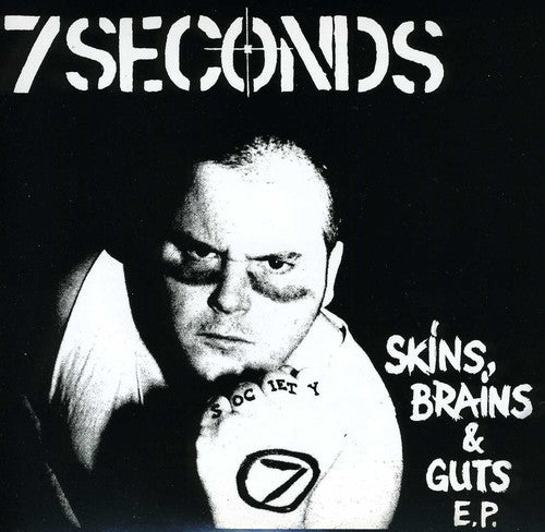 the album cover for 7seconds - Skins, Brains and Guts