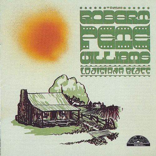 the album cover for Robert Williams Pete - Louisiana Blues