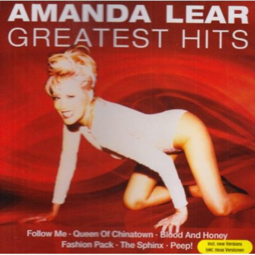 the album cover for Amanda Lear - Greatest Hits