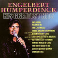 the album cover for Engelbert Humperdinck - His Greatest Hits
