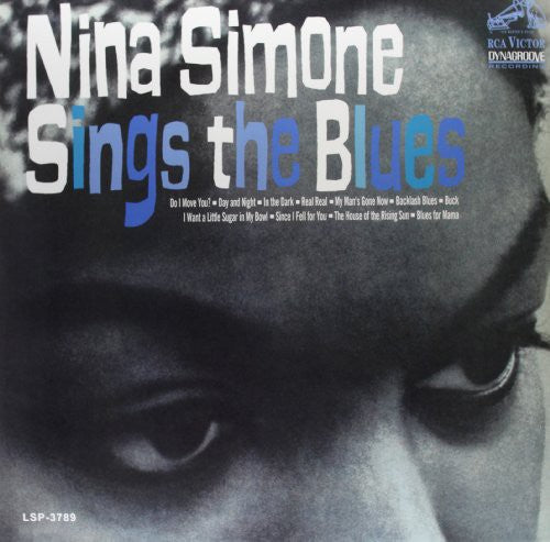 the album cover for Nina Simone - Sings The Blues