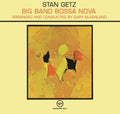 the album cover for Stan Getz - Big Band Bossa Nova
