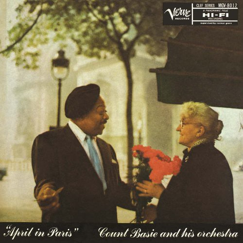 the album cover for Count Basie - April in Paris