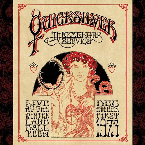 the album cover for Quicksilver Messenger Service - Live At The Winterland Ballroom-Decemb