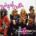 the album cover for New York Dolls - French Kiss 74