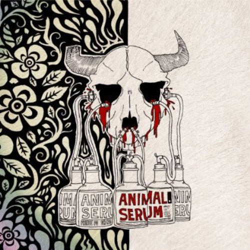 the album cover for Prince Po & Oh No - Animal Serum