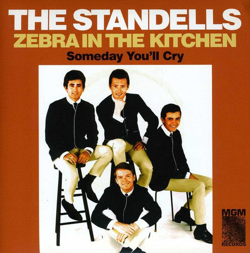 the album cover for The Standells - Zebra In The Kitchen/Someday You'll Cry