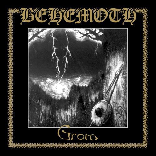 the album cover for Behemoth - Grom