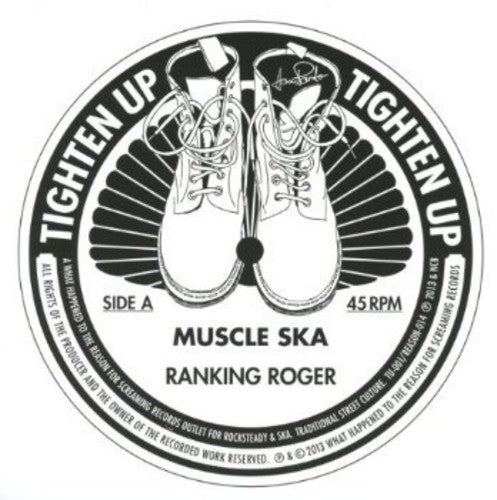 the album cover for Ranking Roger - Muscle Ska