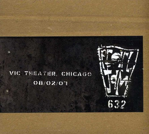 the album cover for Pearl Jam - Official Bootleg: Vic Theatre Chicago 8/2/07