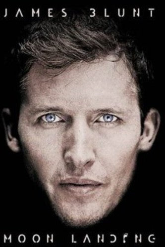 the album cover for James Blunt - Moon Landing
