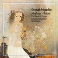 the album cover for Christoph Pregardien - Orchestral Songs