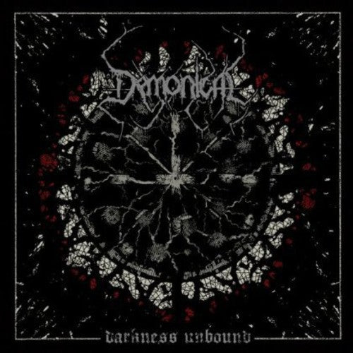 the album cover for Demonical - Darkness Unbound