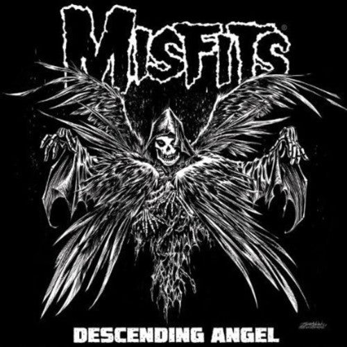 the album cover for Misfits - Descending Angel / Science Fiction [Vinyl Single]