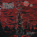 the album cover for Obliteration - Black Death Horizon
