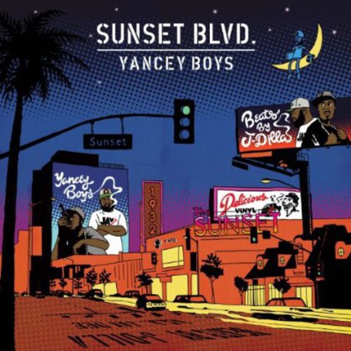 the album cover for Yancey Boys - Sunset Blvd.