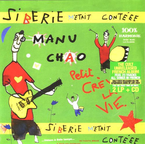 the album cover for Manu Chao - Siberie M'etait Conteee