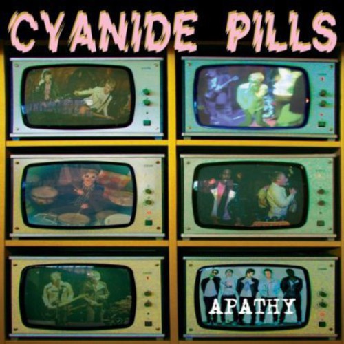 the album cover for Cyanide Pills - Apathy / Conspiracy Theory