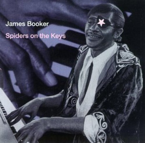 the album cover for James Booker - Spiders on the Keys