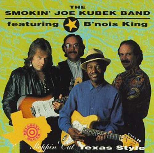 the album cover for Smokin Kubek Joe Band - Steppin Out Texas Style