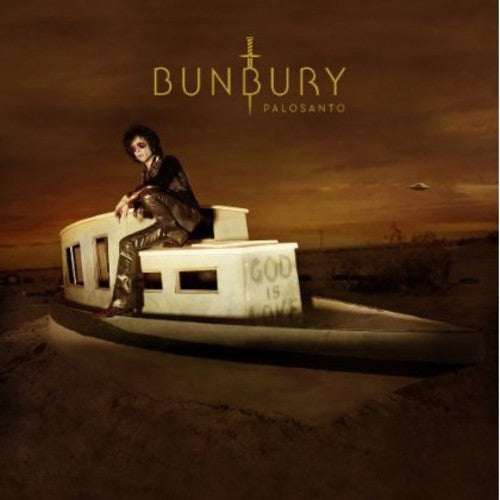 the album cover for Bunbury - Palosanto (2cd)