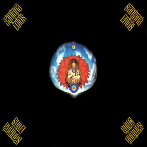 the album cover for Santana - Lotus