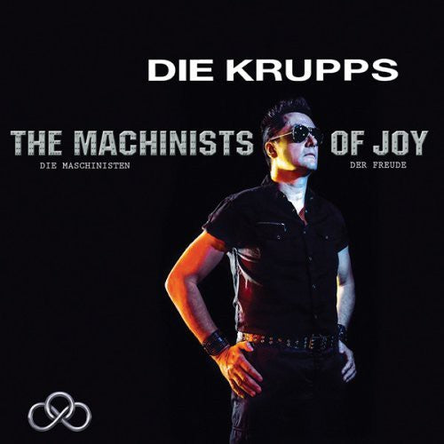 the album cover for Die Krupps - Machinists of Joy