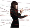the album cover for Emily White Jane - Blood / Lines