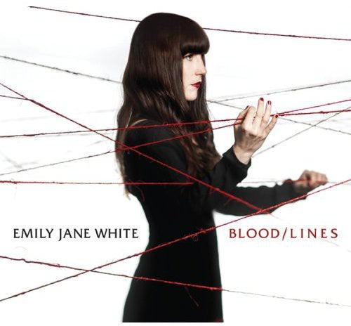 the album cover for Emily White Jane - Blood / Lines