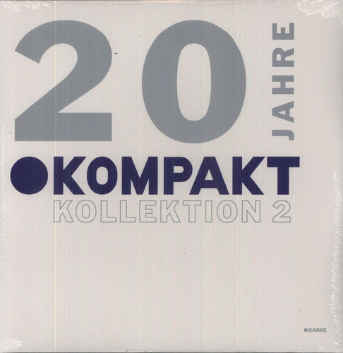 the album cover for 20 Jahre Kompakt/Kollektion 2 - 20 Jahre Kompakt / Kollektion 2 / Various