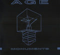 the album cover for Monuments - Age