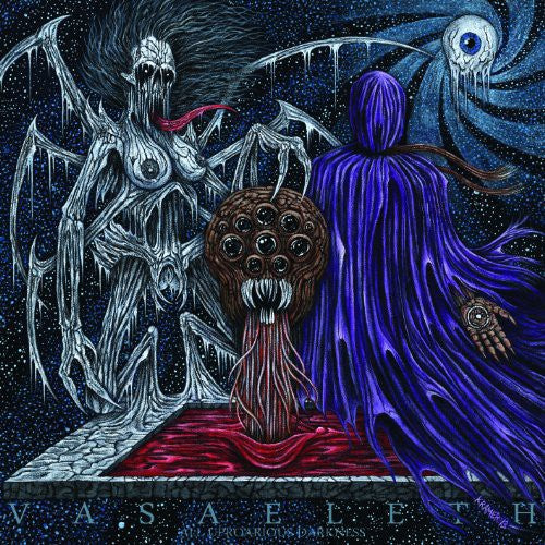 the album cover for Vasaeleth - All Uproarious Darkness