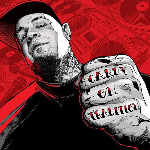 the album cover for Vinnie Paz - Carry On Tradition (Ep)