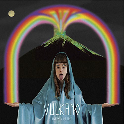 the album cover for Vulkano - Live Wild Die Free