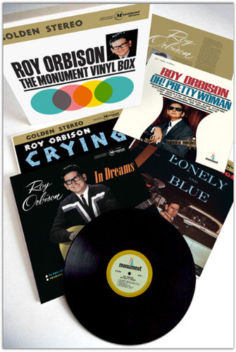 the album cover for Roy Orbison - The Monument Vinyl Box