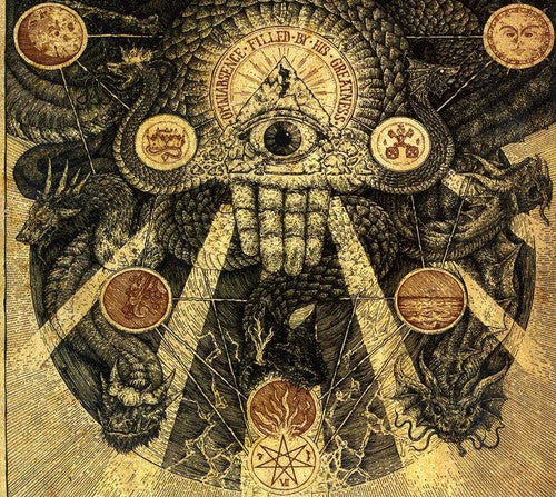 the album cover for Inferno - Omniabsence Filled By His Greatness
