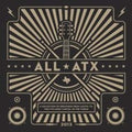 the album cover for All Atx / Various - All Atx / Various