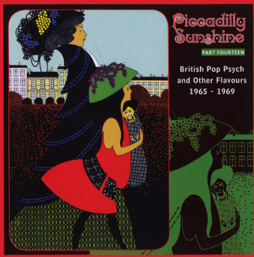 the album cover for Piccadilly Sunshine Part Fourteen British Pop Psy - Piccadilly Sunshine Part Fourteen: British / Various