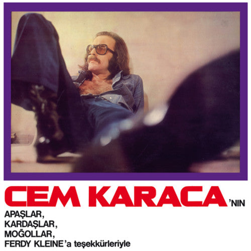 the album cover for Cem Karaca - Apaslar Kardaslar Mogollar Ferdy Klein Orkestrasi